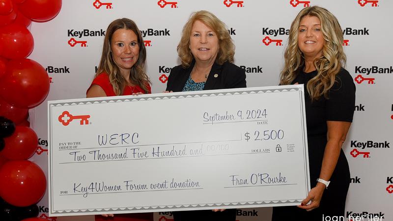 WERC named KeyBank’s Key4Women 2024 Charitable Partner and recognized at Key4Women Annual Forum